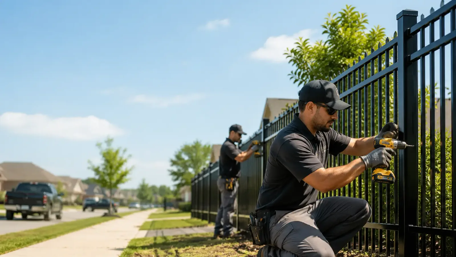 Metal Fence Installation in Derby, KS